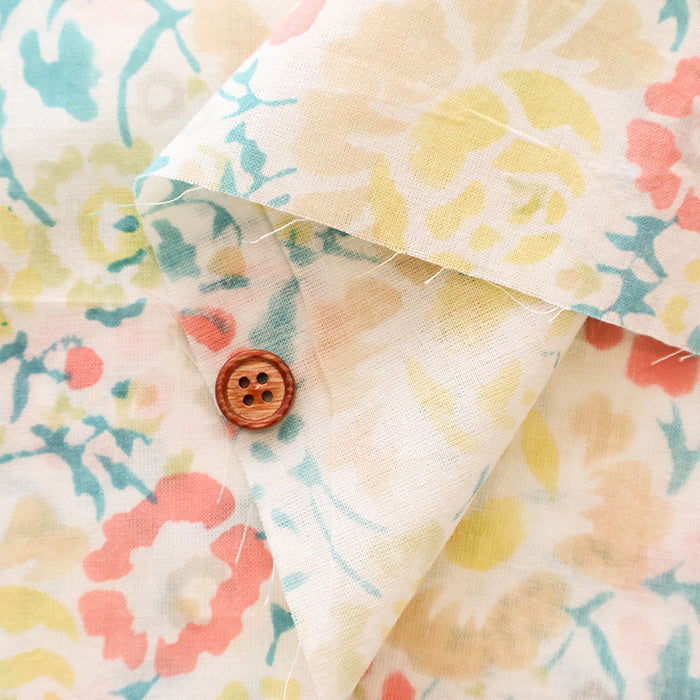 Made in India Cotton Cambric Print Fabric - Ethnic - nomura tailor