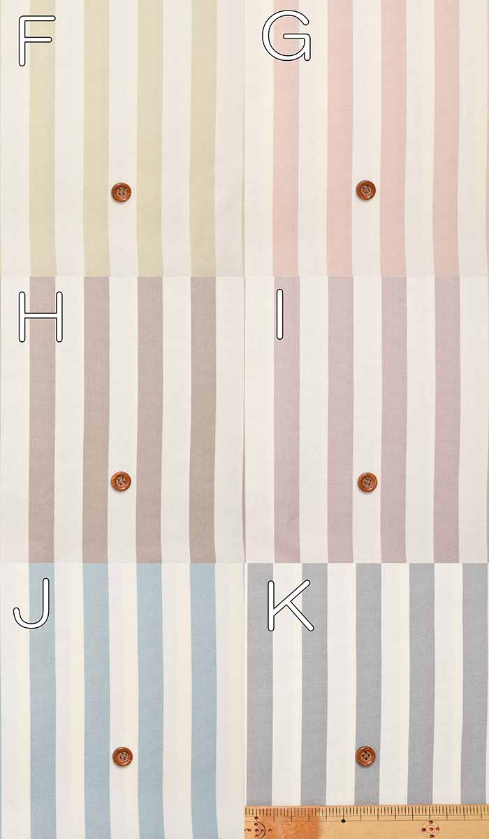 Cotton Ox Print Fabric Stripe 1 - nomura tailor