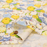 Cotton Oxford Fabric - Parakeet - nomura tailor