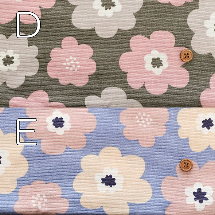 Cotton Oxford Fabric - Nordic Flower - nomura tailor