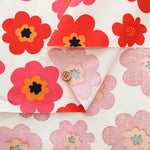 Cotton Oxford Fabric - Nordic Flower - nomura tailor