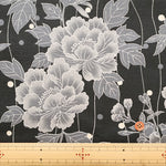 Cotton Dobby Fabric - Japanese Pattern - cherry blossoms - nomura tailor