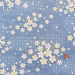 Cotton Southern Cross Print Fabric - Flowing Cherry Blossoms - nomura tailor