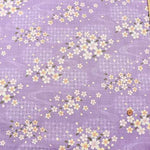 Cotton Southern Cross Print Fabric - Flowing Cherry Blossoms - nomura tailor
