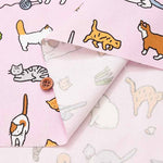 ZERO PER ZERO Cotton Ox Printed Fabric CAT - nomura tailor