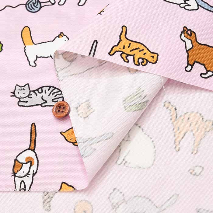 ZERO PER ZERO Cotton Ox Printed Fabric CAT - nomura tailor