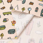 ZERO PER ZERO Cotton Ox Printed Fabric CAMP - nomura tailor