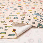 ZERO PER ZERO Cotton Ox Printed Fabric CAMP - nomura tailor