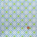 Cotton Muslin printed Fabric 70's Design Fiower Days - nomura tailor