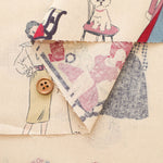 Cotton Muslin Print Fabric Couturiere - Couturière - vol.2 - nomura tailor