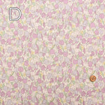 Cotton Oxford Print Fabric - Dram girl Tulip - nomura tailor