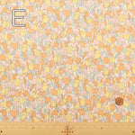 Cotton Oxford Print Fabric - Dram girl Tulip - nomura tailor