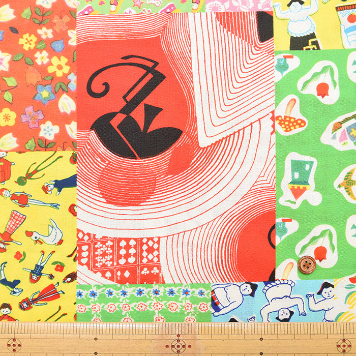 Nomura Tailor Limited Cotton muslin Inkjet Print Fabric – Yonagadō - nomura tailor