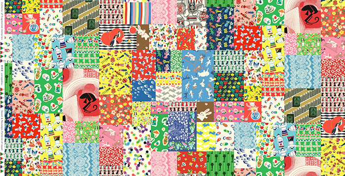 Nomura Tailor Limited Cotton muslin Inkjet Print Fabric – Yonagadō - nomura tailor