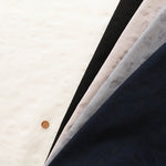 Salt-Shrunk Cotton Single Gauze Fabric - Heart - nomura tailor