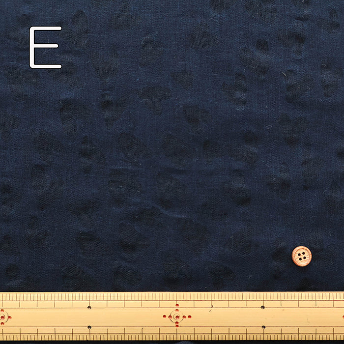 Salt-Shrunk Cotton Single Gauze Fabric - Heart - nomura tailor