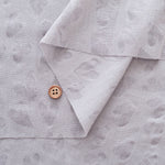 Salt-Shrunk Cotton Single Gauze Fabric - Heart - nomura tailor