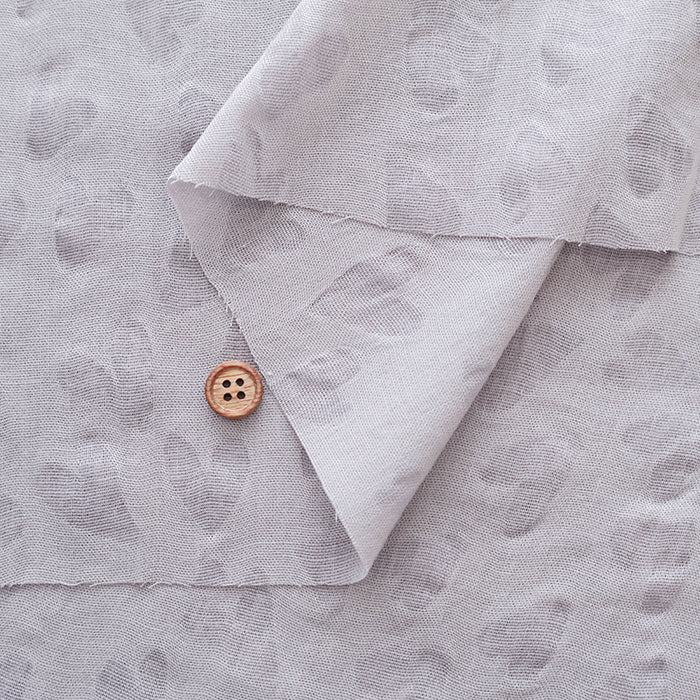 Salt-Shrunk Cotton Single Gauze Fabric - Heart - nomura tailor