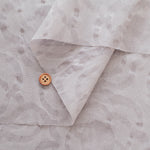 Salt-Shrunk Cotton Single Gauze Fabric - Flower - nomura tailor