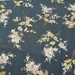C/L muslin Printed Fabric - Flower - nomura tailor