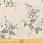 C/L muslin Printed Fabric - Flower - nomura tailor