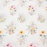 C/L muslin Printed Fabric - Bouquet - nomura tailor