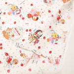 Cotton Sheeting Print Fabric – Soft Chintz Finish – Atsuko Matsuyama – Retro - nomura tailor