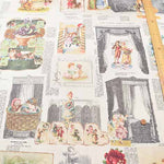 Cotton Shirting Print Fabric - Michiko Sonobe - Victoria - nomura tailor
