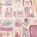 Cotton Shirting Print Fabric - Michiko Sonobe - Victoria - nomura tailor