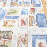Cotton Shirting Print Fabric - Michiko Sonobe - Victoria - nomura tailor
