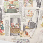 Cotton Shirting Print Fabric - Michiko Sonobe - Victoria - nomura tailor