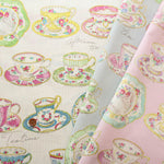 Cotton Shirting Fabric (Using Myufan Yarn) - Tea Cup - nomura tailor