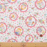 Cotton muslin Printed Fabric - One Mile Roses Girl - nomura tailor