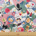 Cotton Shirting Fabric - Sobakasu-Kids Cat’s Collection - nomura tailor