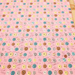 Cotton Shirting Fabric - Reiko Koseki Collection - Button Pattern - nomura tailor