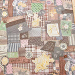 Cotton Shirting Printed Fabric Yoko Okamoto Patchwork Style - nomura tailor