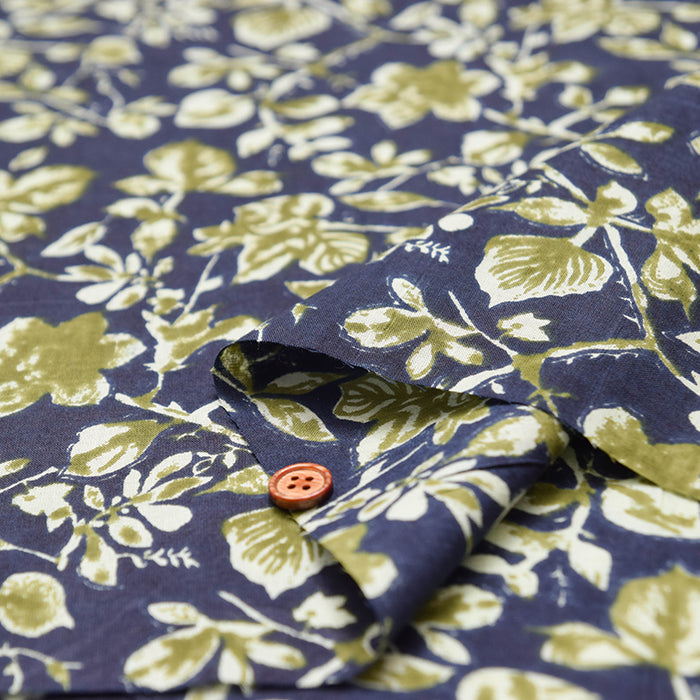 Indian-made Cotton Multicolor Print Fabric - nomura tailor