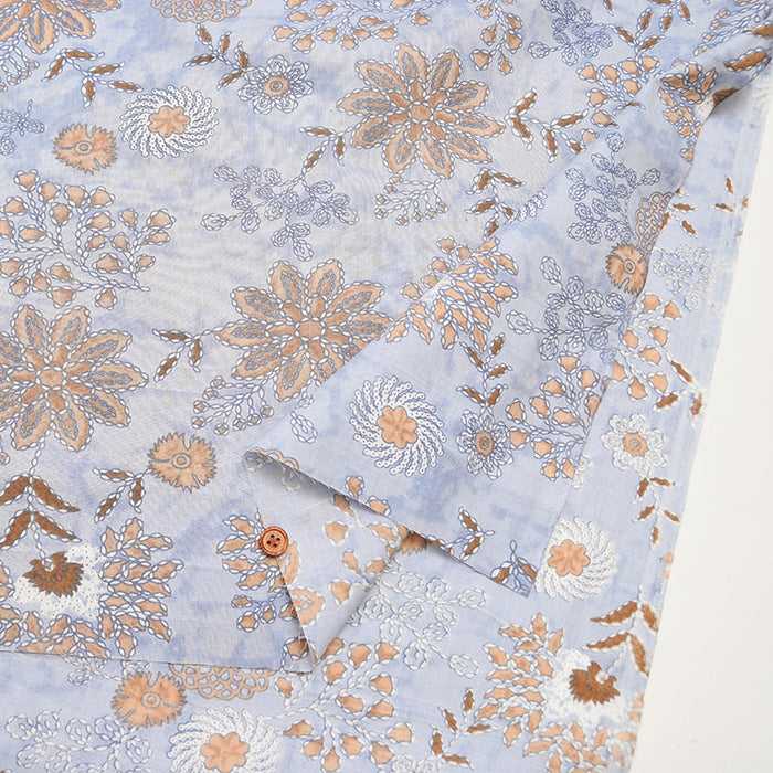 Indian-made Cotton Multicolor Print Fabric - nomura tailor