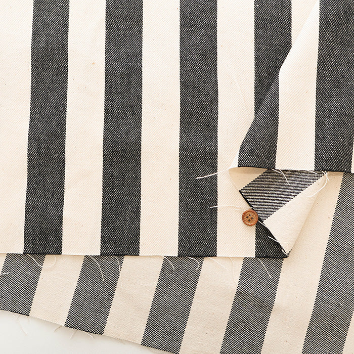 Cotton Selvage Hickory Fabric - nomura tailor