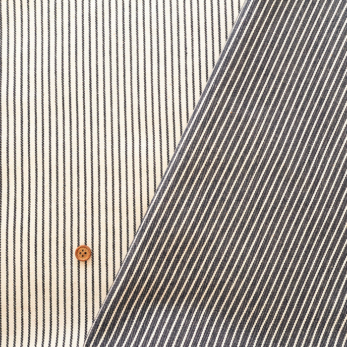Cotton Selvage Hickory Fabric - nomura tailor