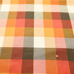 Cotton Slub Fabric -  Check - nomura tailor