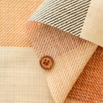 Cotton Slub Fabric -  Check - nomura tailor