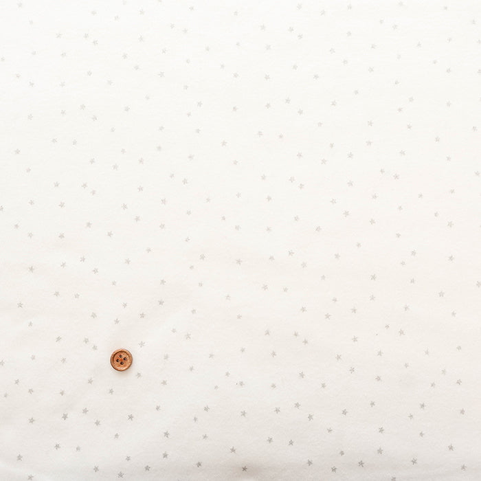 Cotton Smooth Lame (Glitter) Fabric - Star - nomura tailor