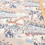 USA Cotton - ALEXANDER HENRY - American Pastime - nomura tailor