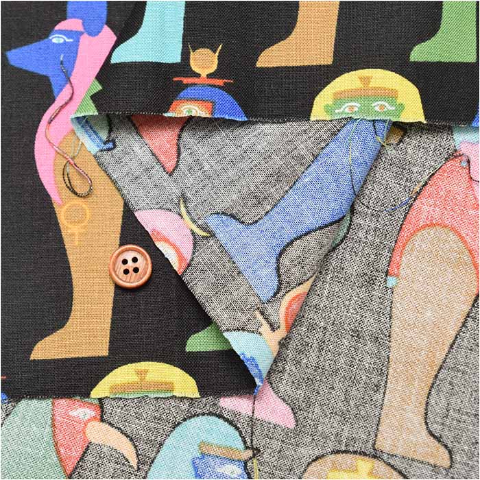 USA Cotton - ALEXANDER HENRY - Sarcophagus - nomura tailor