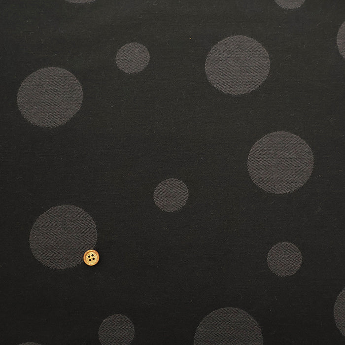 Cotton Yarn-dyed Jacquard Fabric - Polka Dot - nomura tailor