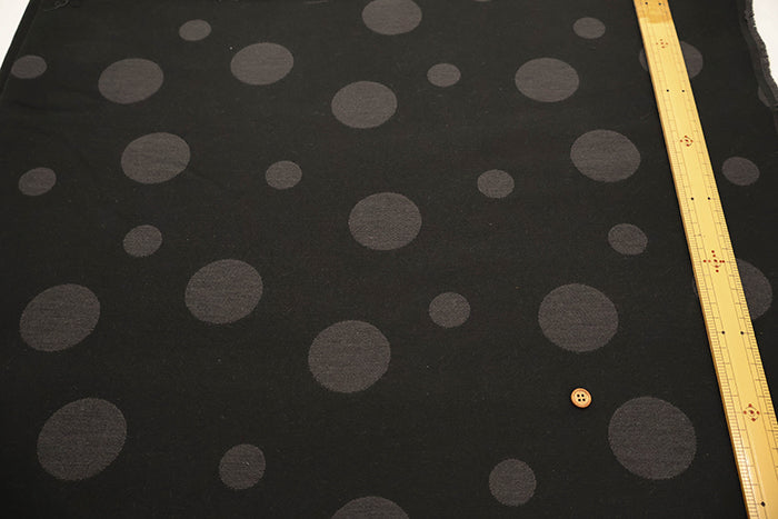 Cotton Yarn-dyed Jacquard Fabric - Polka Dot - nomura tailor