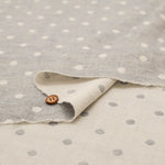 Cotton Yarn-dyed Double Gauze Fabric - Dot - nomura tailor
