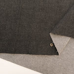Cotton Black Stretch Denim Fabric - Plain - nomura tailor
