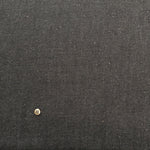 Okayama-made Organic Cotton Black Denim Fabric - Plain - nomura tailor